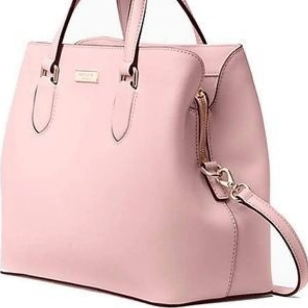 Kate Spade Laurel Way Evangelie Rosejade Satchel NWT